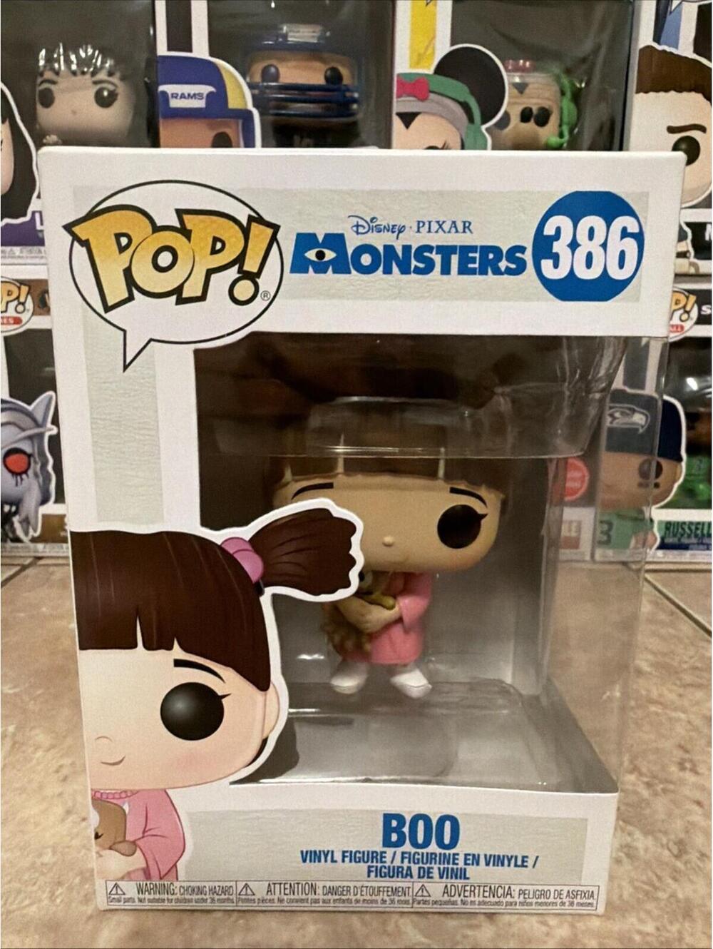 Funko Pop! Vinyl Figure Pixar Boo #386 w/Protector
